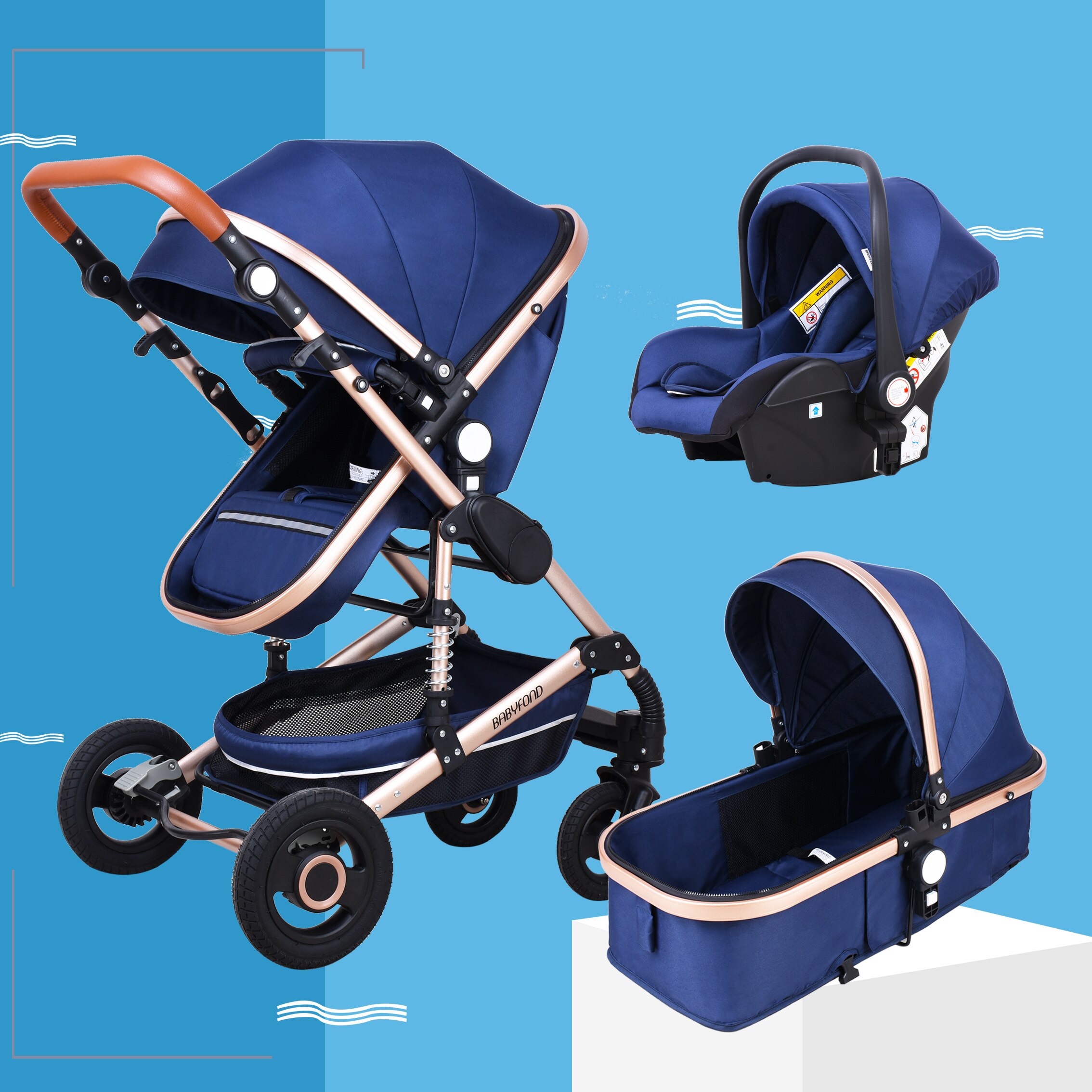 babyfond-baby-stroller-high-landscape-kid-car-3-in-1-baby-stroller-with